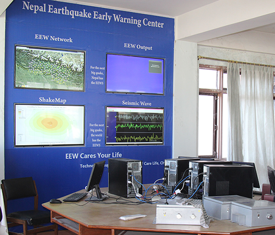 नेपालमै खुल्यो भूकम्पको पूर्वसूचना केन्द्रः जहाँ भूकम्प आउनुअघि साइरन बज्छ